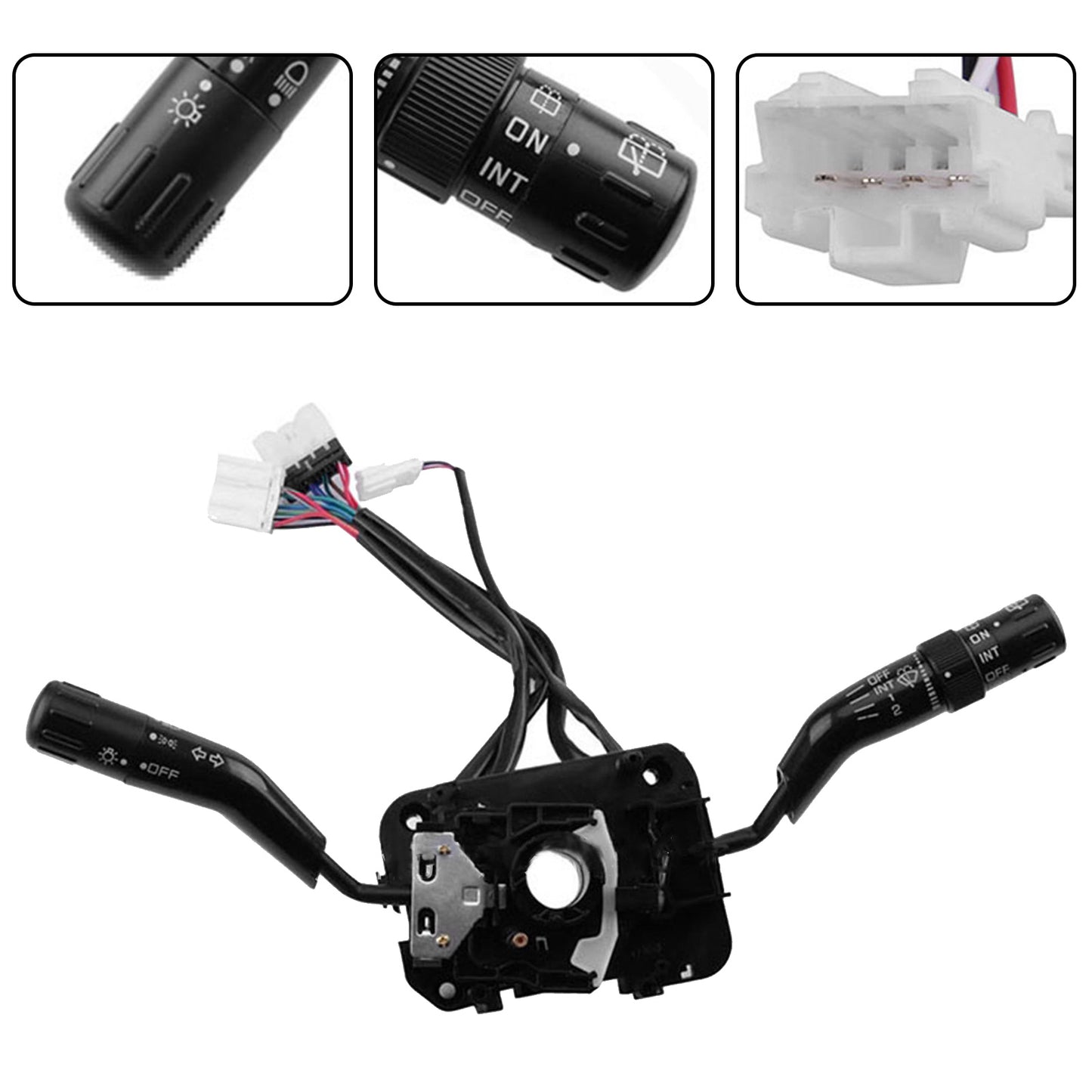 {{ Headlight Indicator Turn Signal Switch Suitable For Mitsubishi Pajero Montero }} - Buy Car Parts Online at {{ Kaka Auto Parts }}.