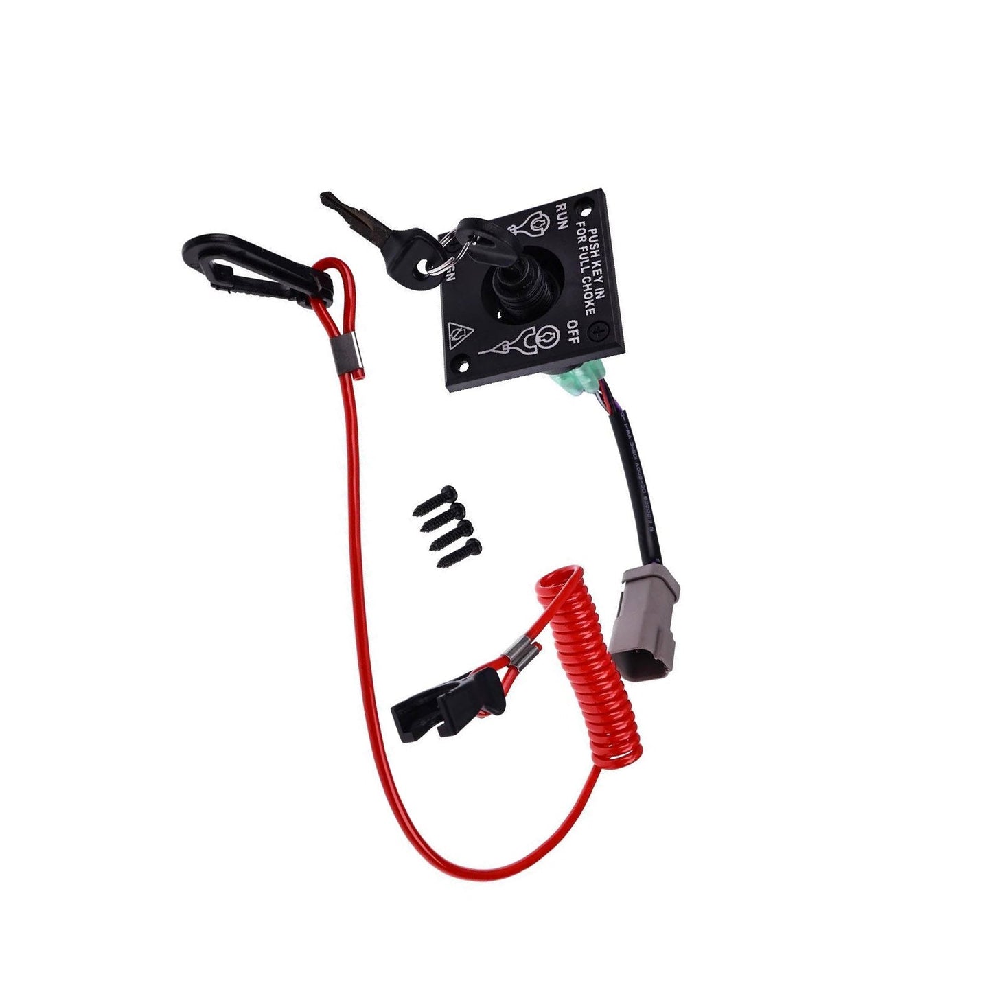 Ignition Key Switch Panel Suitable For Evinrude Johnson BRP OMC 176408 0176408