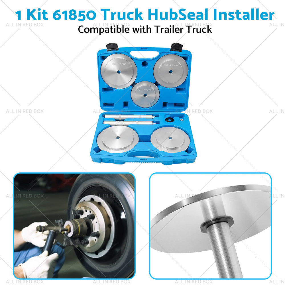 {{ 61850 Truck Hub Seal Installer Kit Fit Class 7 and Class 8 Road Trucks Trailers }} - Buy Car Parts Online at {{ Kaka Auto Parts }}.