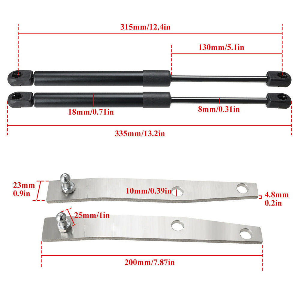 Suitable For 70 Series Landcruiser Bonnet Strut Kit Hj75 Hzj75 Hzj79 Vdj79 Vdj78