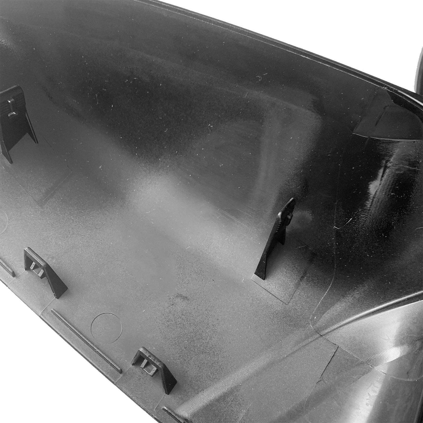 2x Black Rear Mirror Cover Caps Suitable For BMW X3 G01 / X4 G02 / X5 G05 / X6 G06