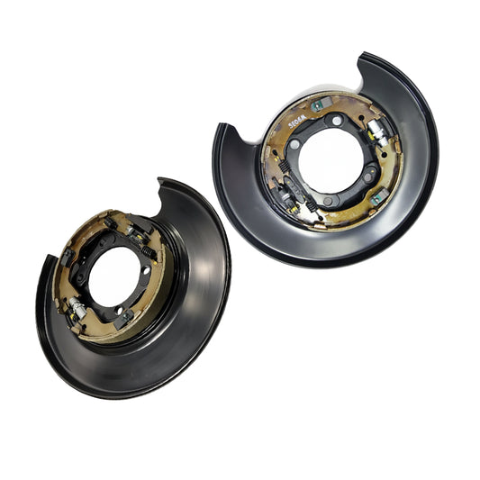 2x Rear Brake Dust Shield Suitable For Hyundai Santa FE 10-12 Kia Sorento 11-13