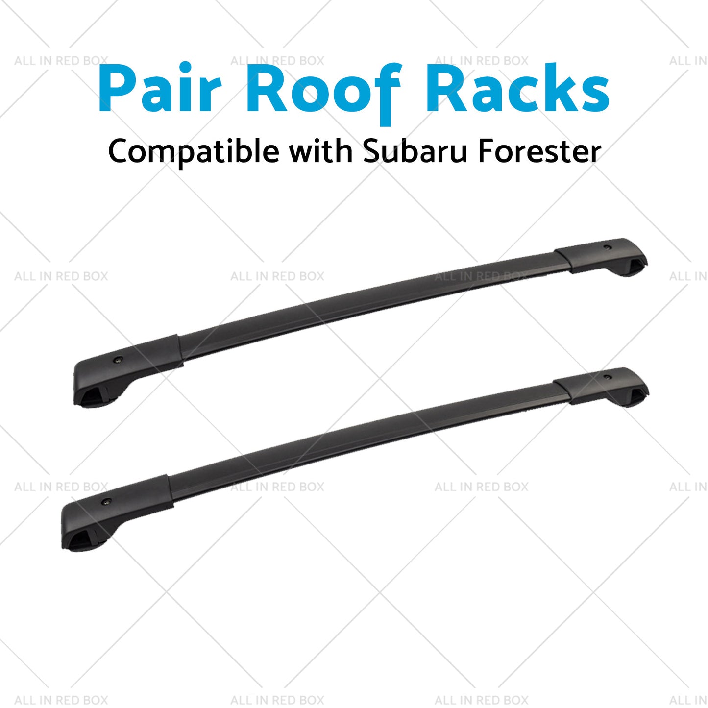 {{ Pair Balck Roof Racks Cross Bars Suitable For Subaru Forester 2008-2021 }} - Buy Car Parts Online at {{ Kaka Auto Parts }}.