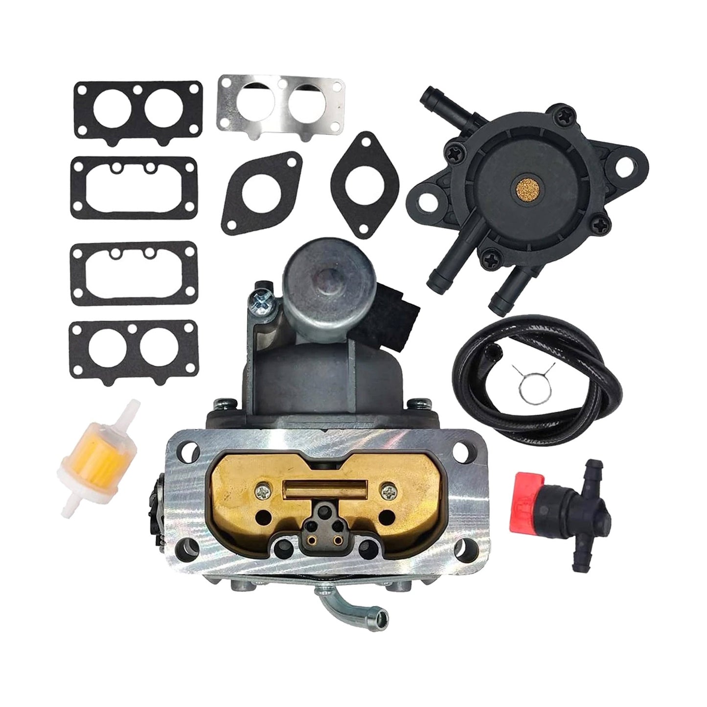 Engines Carburetor Kit suitable for Kawasaki FH721V FH641V FH601V Kawasaki Carb Repair Kit suitable for FH721V FX801V etc
