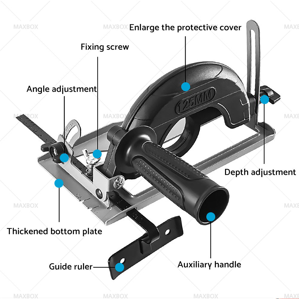 {{ Iron Angle Grinder Stand Bracket Angle Cutting for 100-125mm Angle Grinder }} - Buy Car Parts Online at {{ Kaka Auto Parts }}.