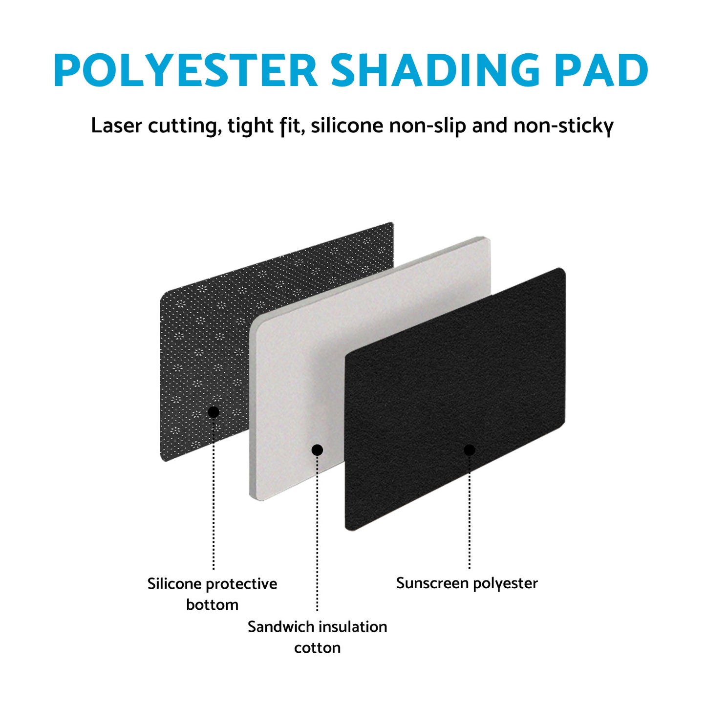 Dash Mat Suitable For Volkswagen VW T-ROC A11 2017-2021 Non-Slip Dashboard Cover