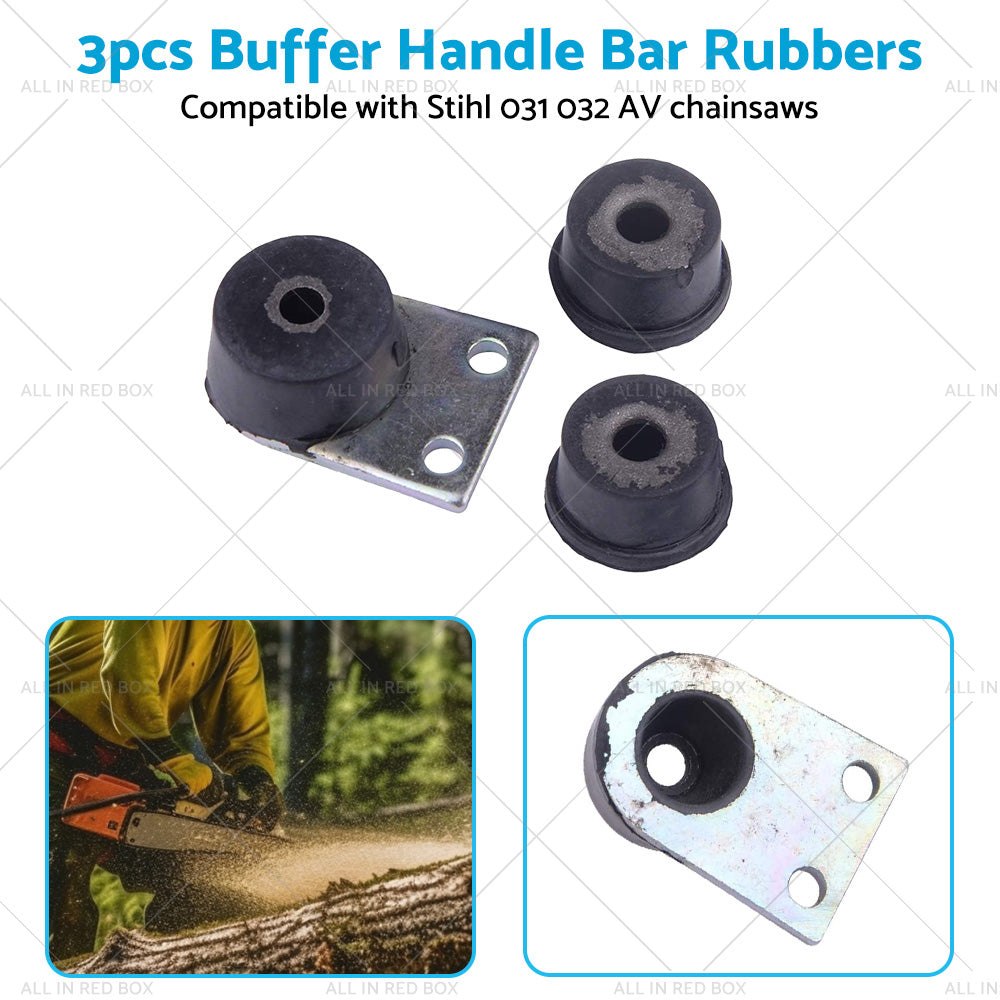 {{ 3PCS Buffer Handle Bar Rubber Suitable for Stihl 031 032 AV Chainsaw }} - Buy Car Parts Online at {{ Kaka Auto Parts }}.