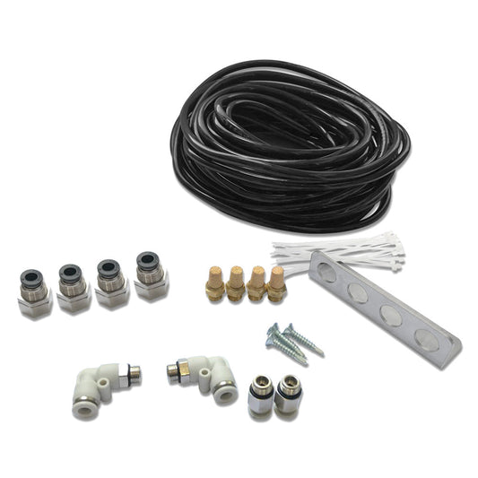 Universal 4 Point Diff Breather Kit Suitable For Nissan Patrol GQ GU Y61 Y62