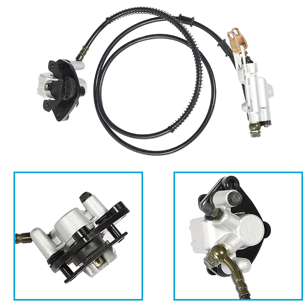 Rear Live Axle Kit With Chain, Hub Sprocket and Hub Brake Assembly Suitable For Drift Trike / Go-Kart