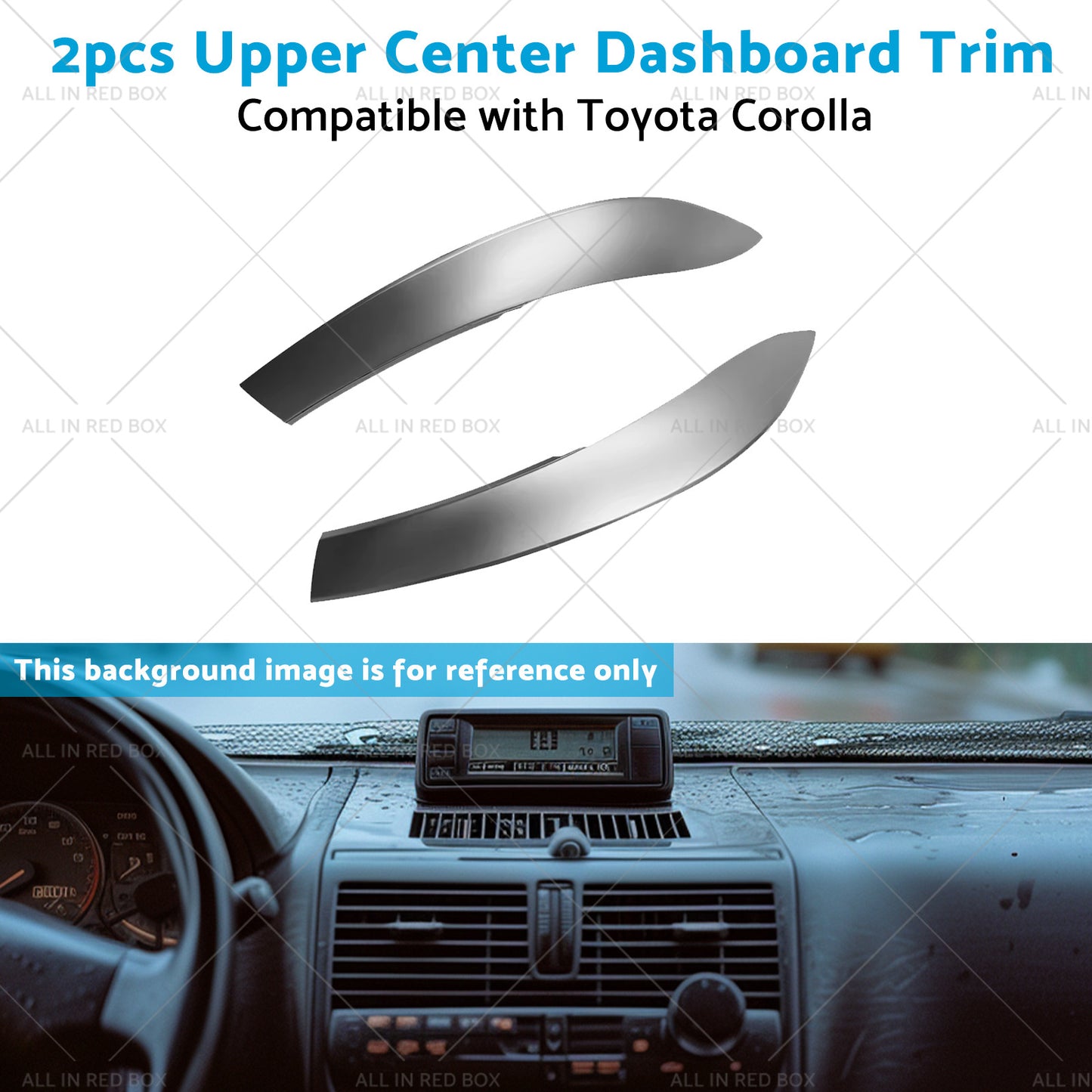 {{ 55436-02330 2pcs Upper Center Dashboard Trim Suitable for 09-13 Toyota Corolla }} - Buy Car Parts Online at {{ Kaka Auto Parts }}.