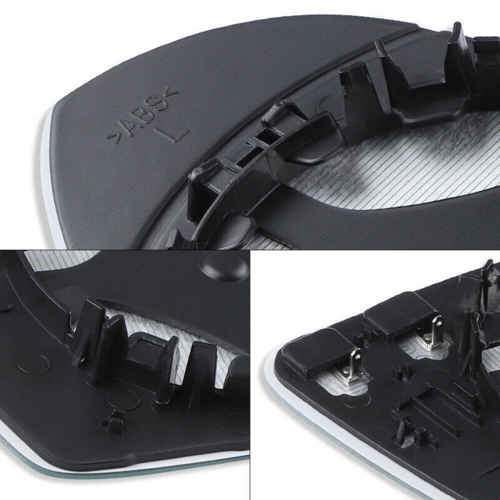 Left Mirror Glass Suitable For VW Golf MK7 MK7.5 2013-2018 Heated Convex w/ Base