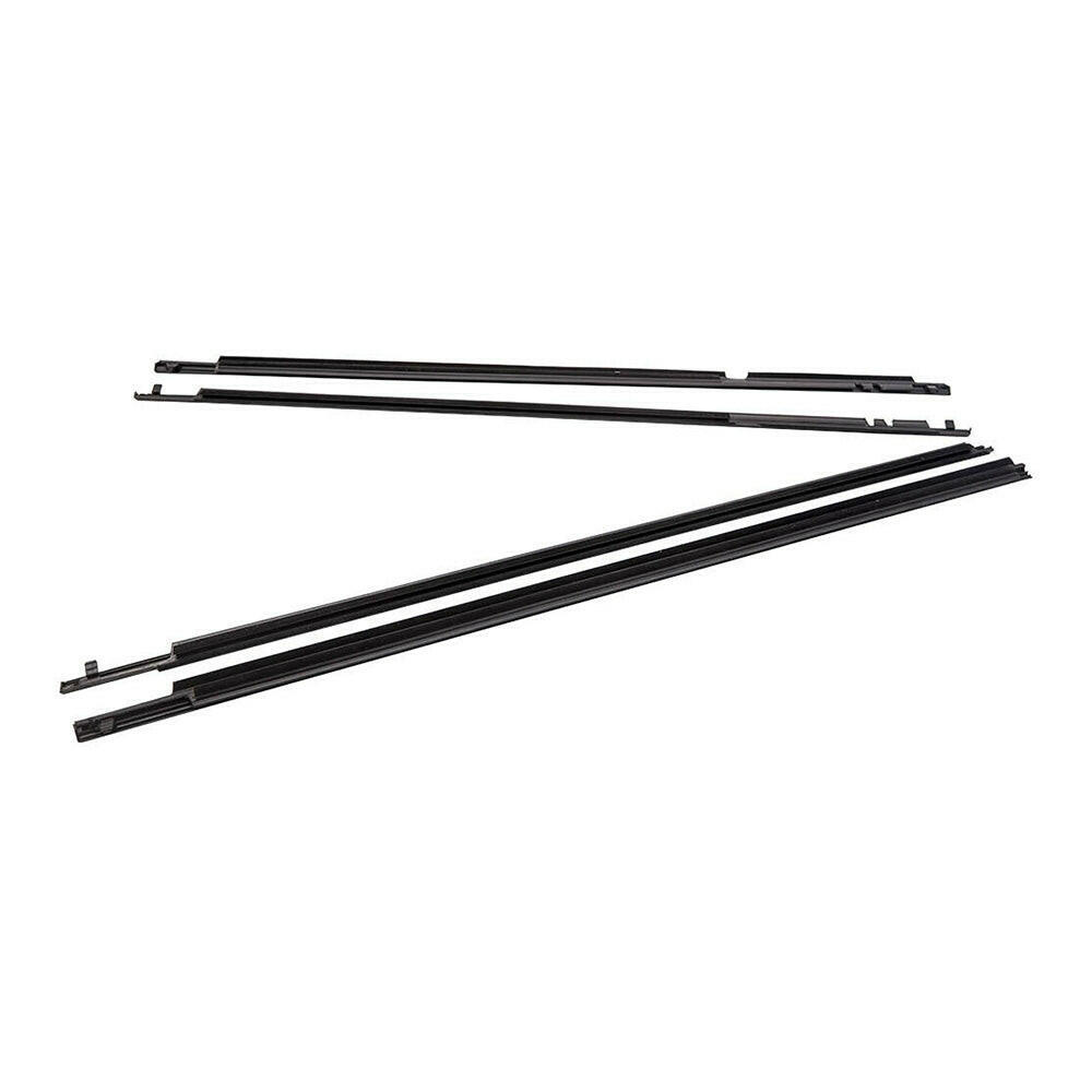 4x Window Glass Seals Weather Strip Suitable For Toyota Corolla Sedan 2009-2012