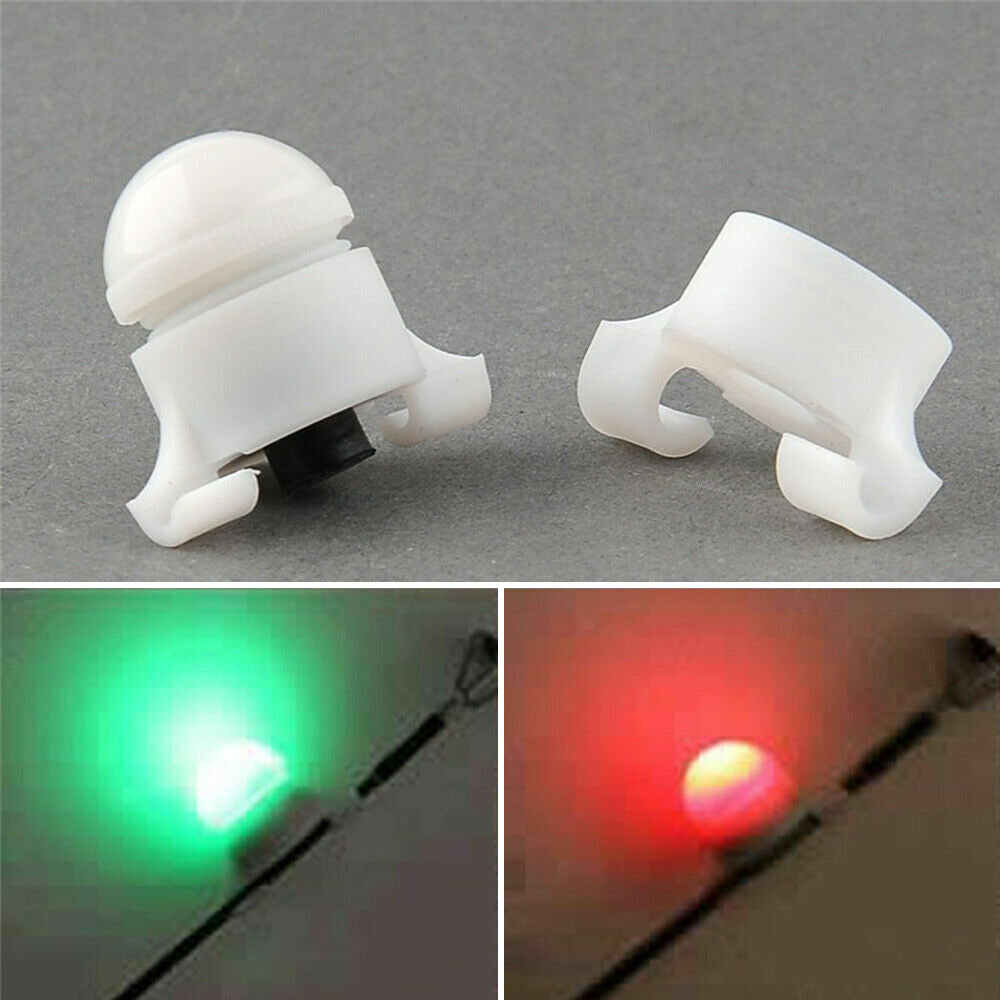 5x Fishing LED Rod Tip Night Light Suitable For Strike Alert Glow Stick Bite Alarm
