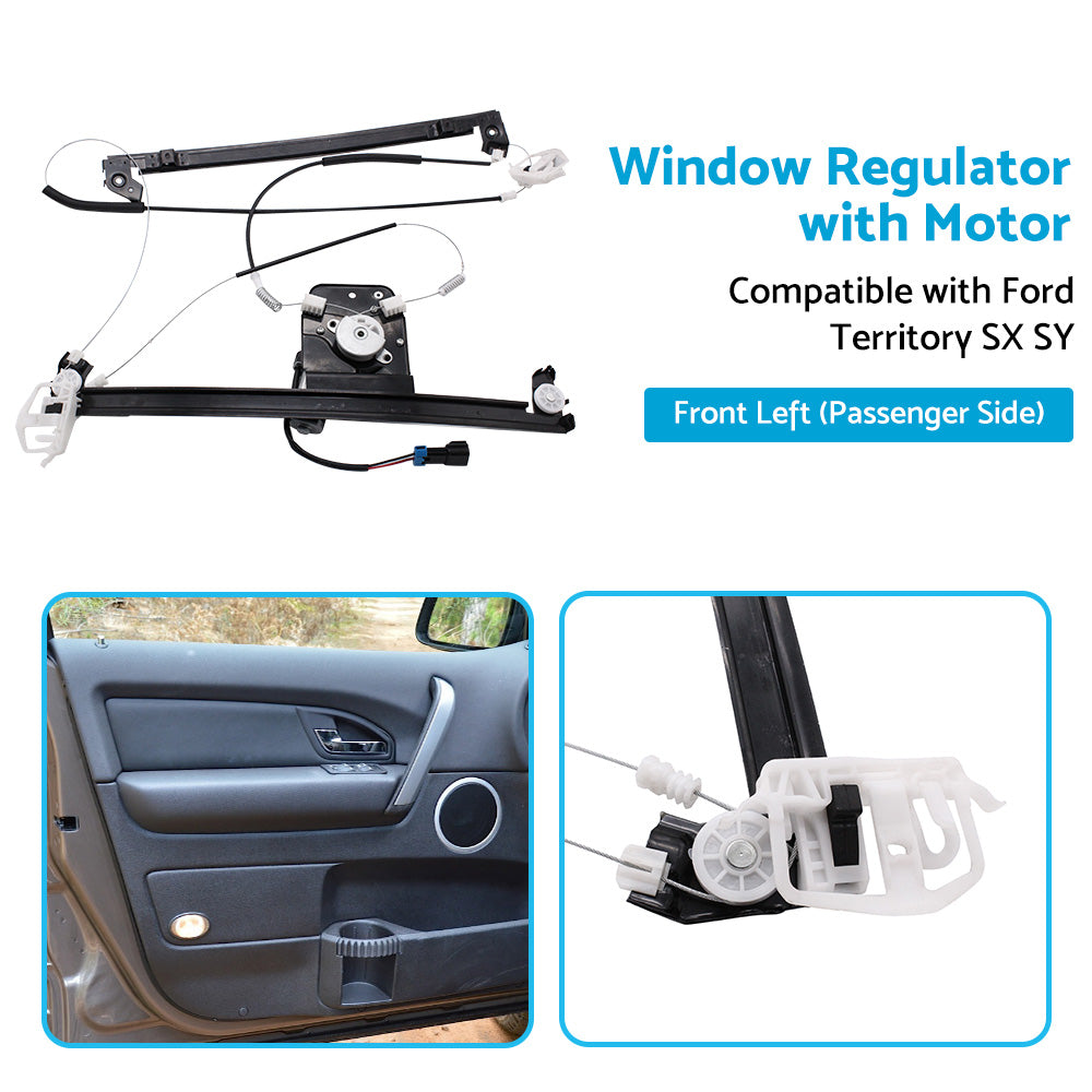 {{ Suitable for Ford Territory SX SY SZ 04-17 Front Left Window Regulator w  Motor }} - Buy Car Parts Online at {{ Kaka Auto Parts }}.