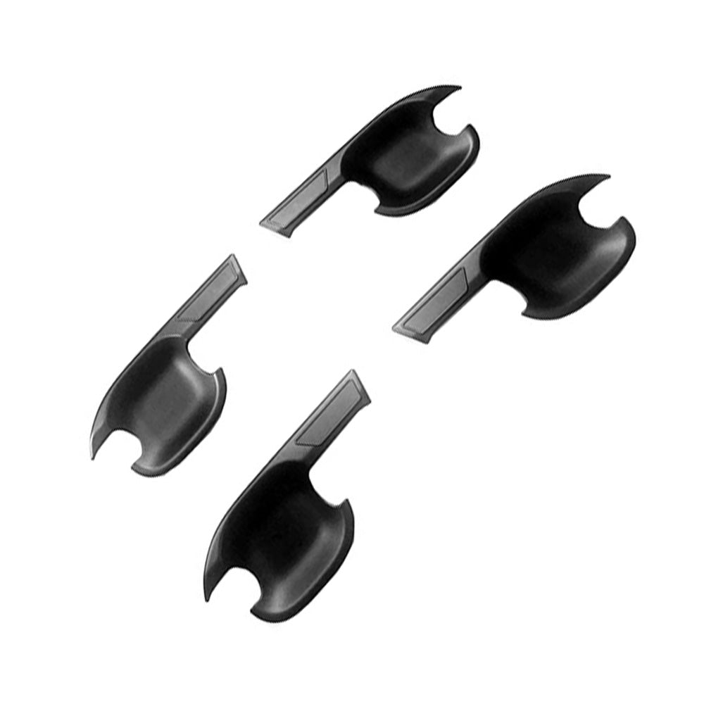 Matte Black Exterior Door Handle Cover Trim Suitable For Isuzu D-Max 2021-2022