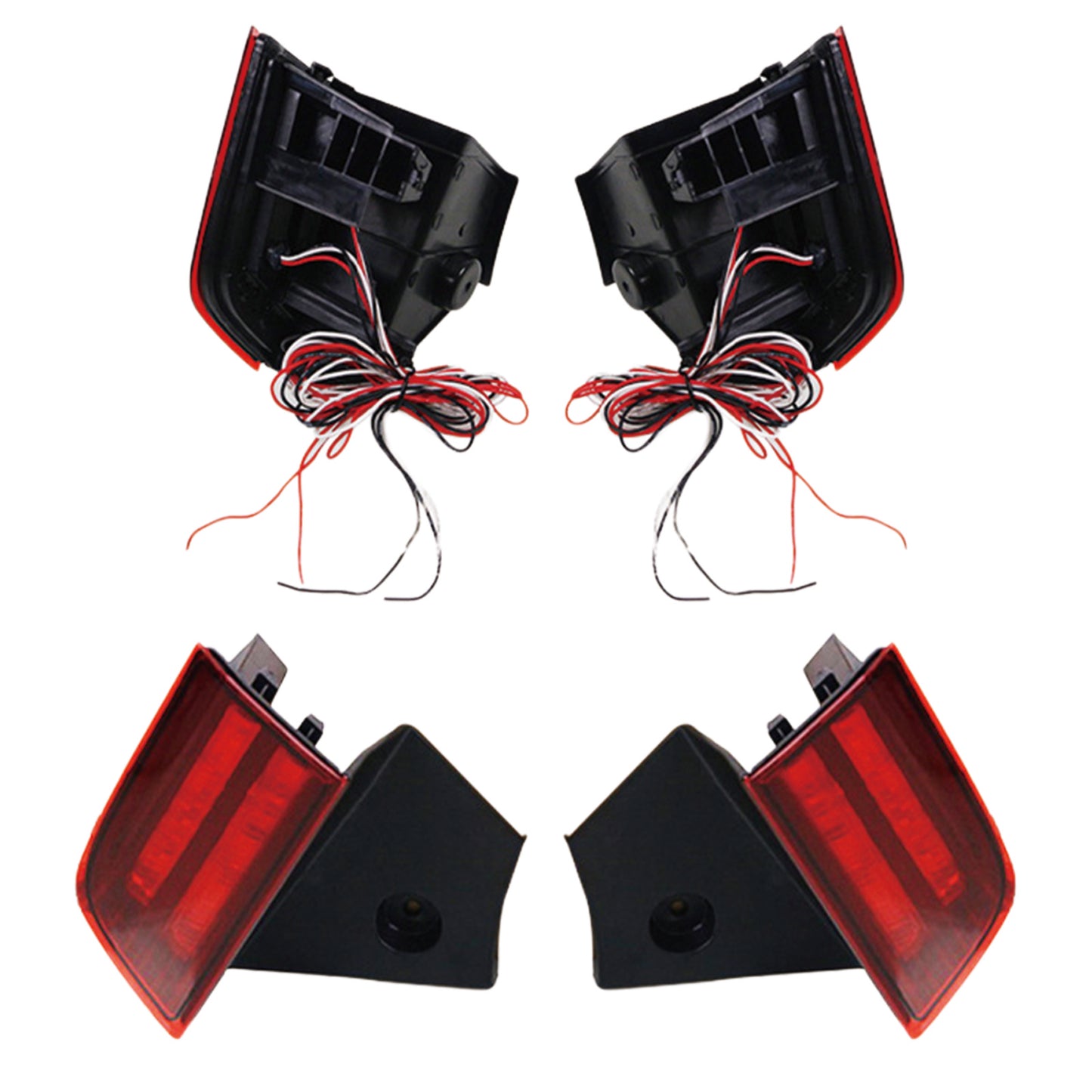 {{ Pair Rear Bumper Tail Light LH+RH Suitable for Mitsubishi Pajero Sport 2015-2016 }} - Buy Car Parts Online at {{ Kaka Auto Parts }}.