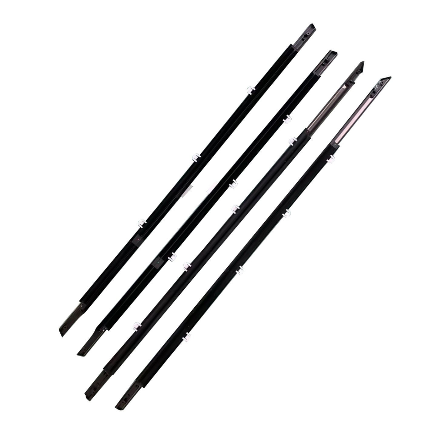 4x Window Glass Seal Weatherstrip Suitable For Honda Accord 2008-2013