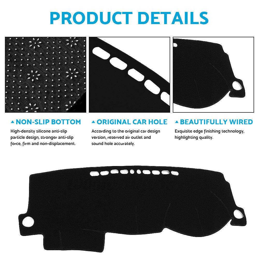 Dashboard Cover Mat Protector Suitable For Toyota Corolla 2003-2006