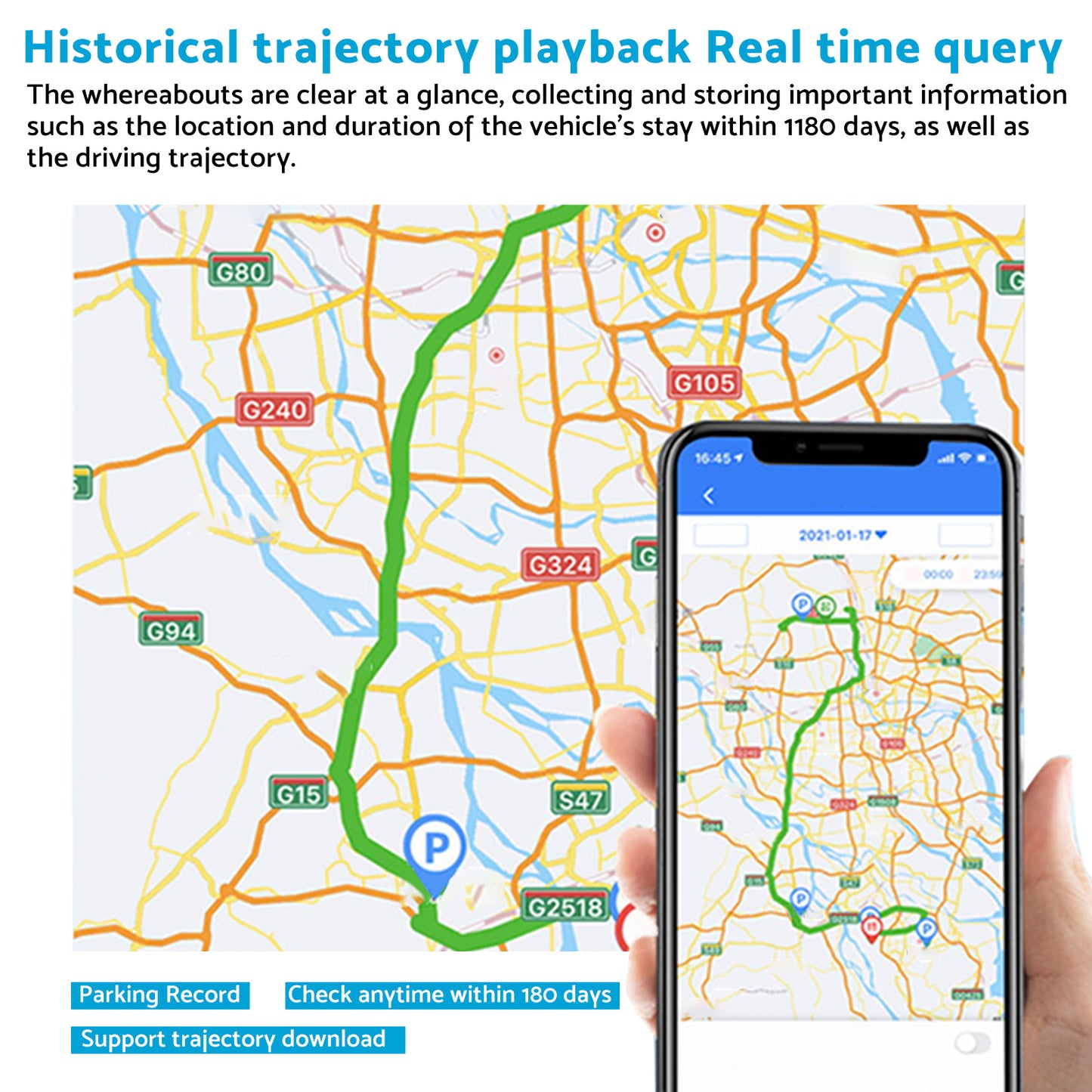 4G Real Time GPS Tracker With Magnetic Alarm Suitable For Vehicle Car Live Tracking Mini Tracker