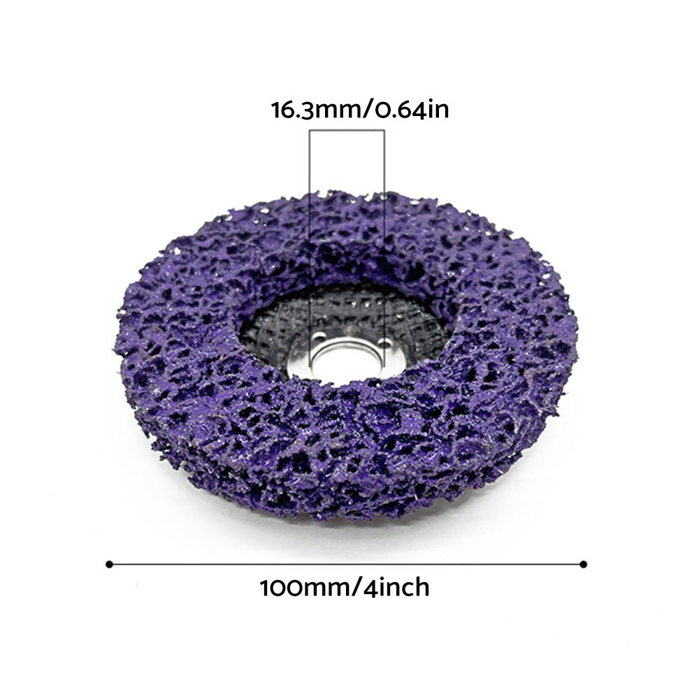 10x 4'' Poly Strip Disc Paint Stripping Wheel Abrasive Discs Suitable for Grinder