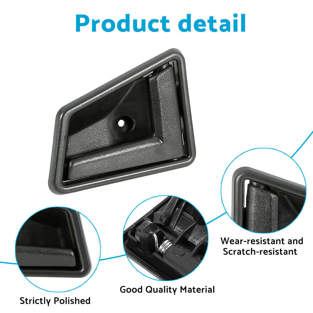 1 Pair Left & Right Inner Door Handle Suitable For Suzuki Vitara 1.6L 2.0L V6 1988–1999