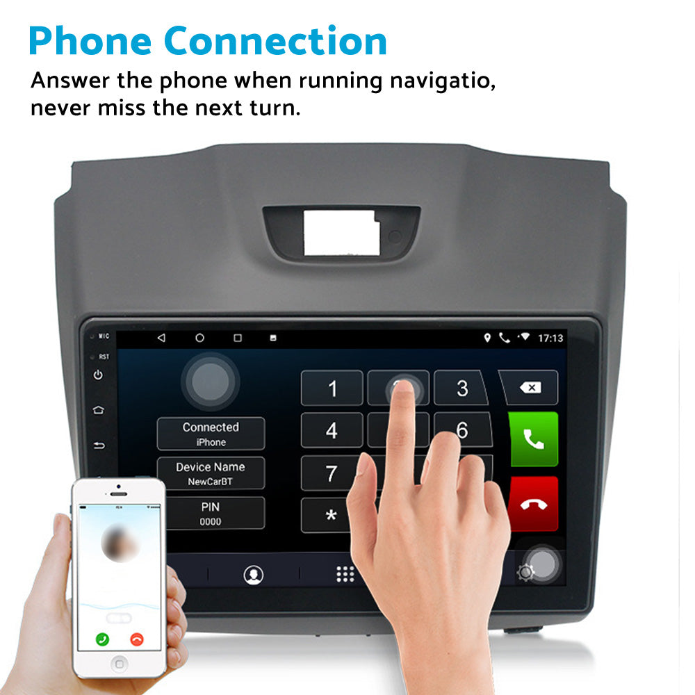 Android 11 Car Radio with Apple CarPlay Suitable For Holden Colorado RG GPS Navigation DSP