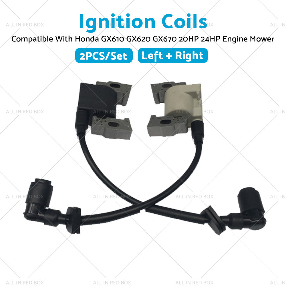 {{ LHRH Mower Ignition Coils Suitable For Honda GX610 GX620 GX670 20HP 24HP Engine }} - Buy Car Parts Online at {{ Kaka Auto Parts }}.