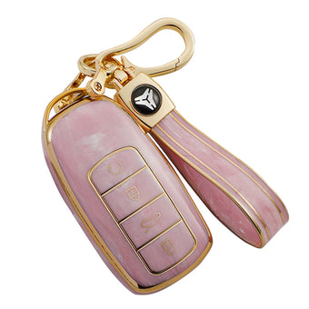 compare product Car Remote Key Fob Case Cover TPU Pink Suitable For Chery Omoda 5