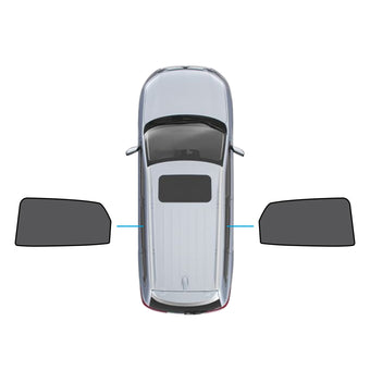 compare product 2x Rear Window Magnetic Mesh Sunshades Suitable for Kia Sportage 2021-2024