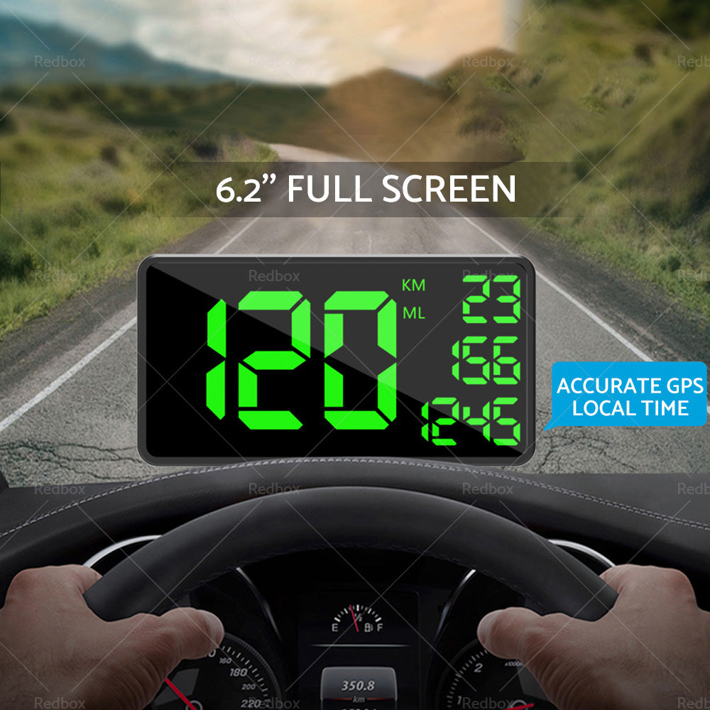 {{ Truck GPS Speedometer 6. 2inch Extend Display Odometer Overspeed Alarm MPH KMH }} - Buy Car Parts Online at {{ Kaka Auto Parts }}.