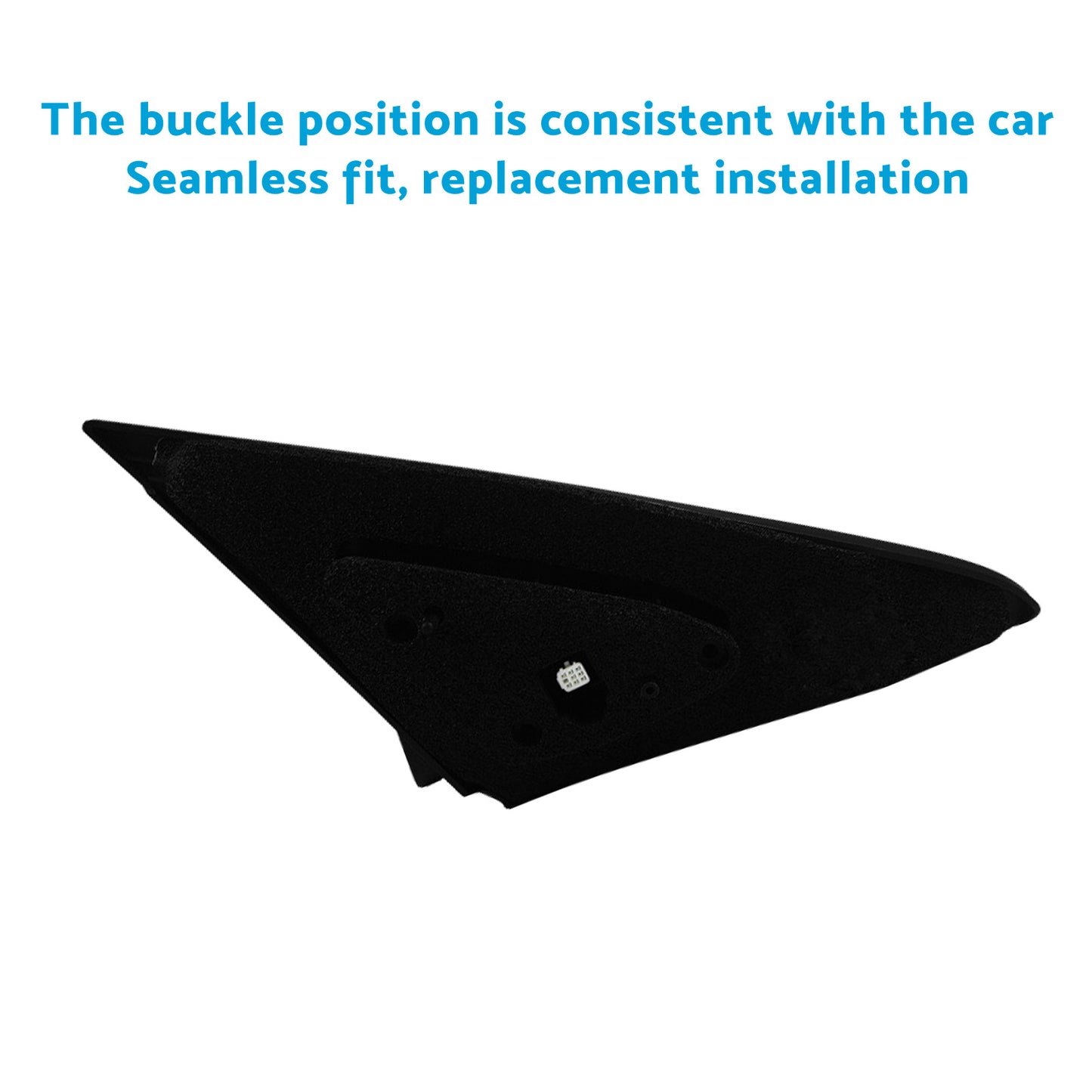 Left Door Mirror Suitable For Mazda 3 BL 2009-2013 White Without Indicator