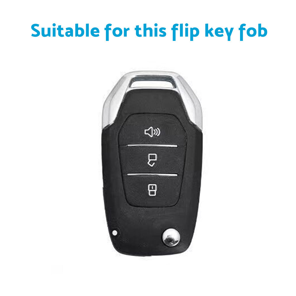 Zinc Alloy Flip Remote Key Fob Case Cover Shell Suitable For LDV T60 Pro