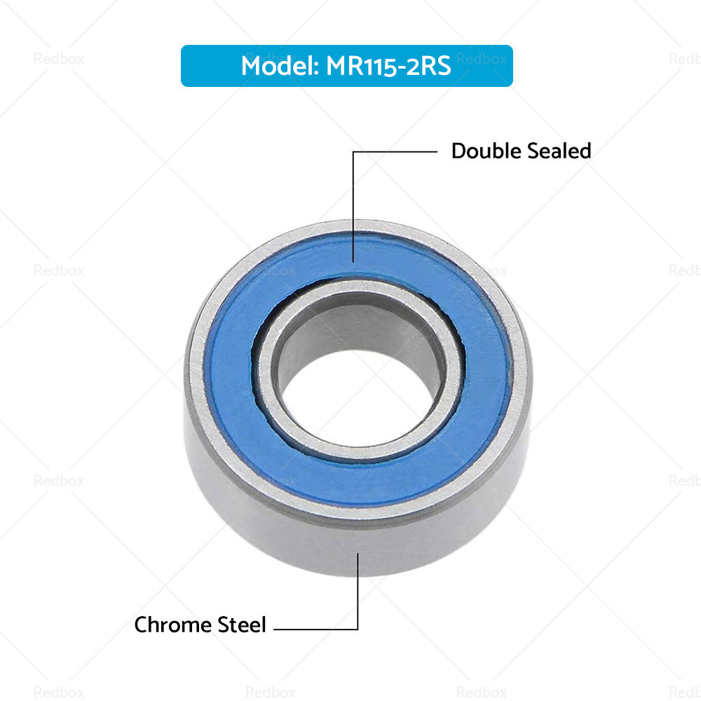 {{ 5x11x4mm Bearings Suitable for RC Tamiya 1150 HPI Savage Traxxas Axial Losi MR115-2RS }} - Buy Car Parts Online at {{ Kaka Auto Parts }}.
