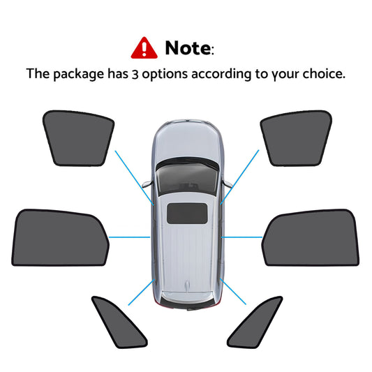 Magnetic Mesh Sun Blind Shades Suitable For Audi Q3 RS Q3 2019-2025