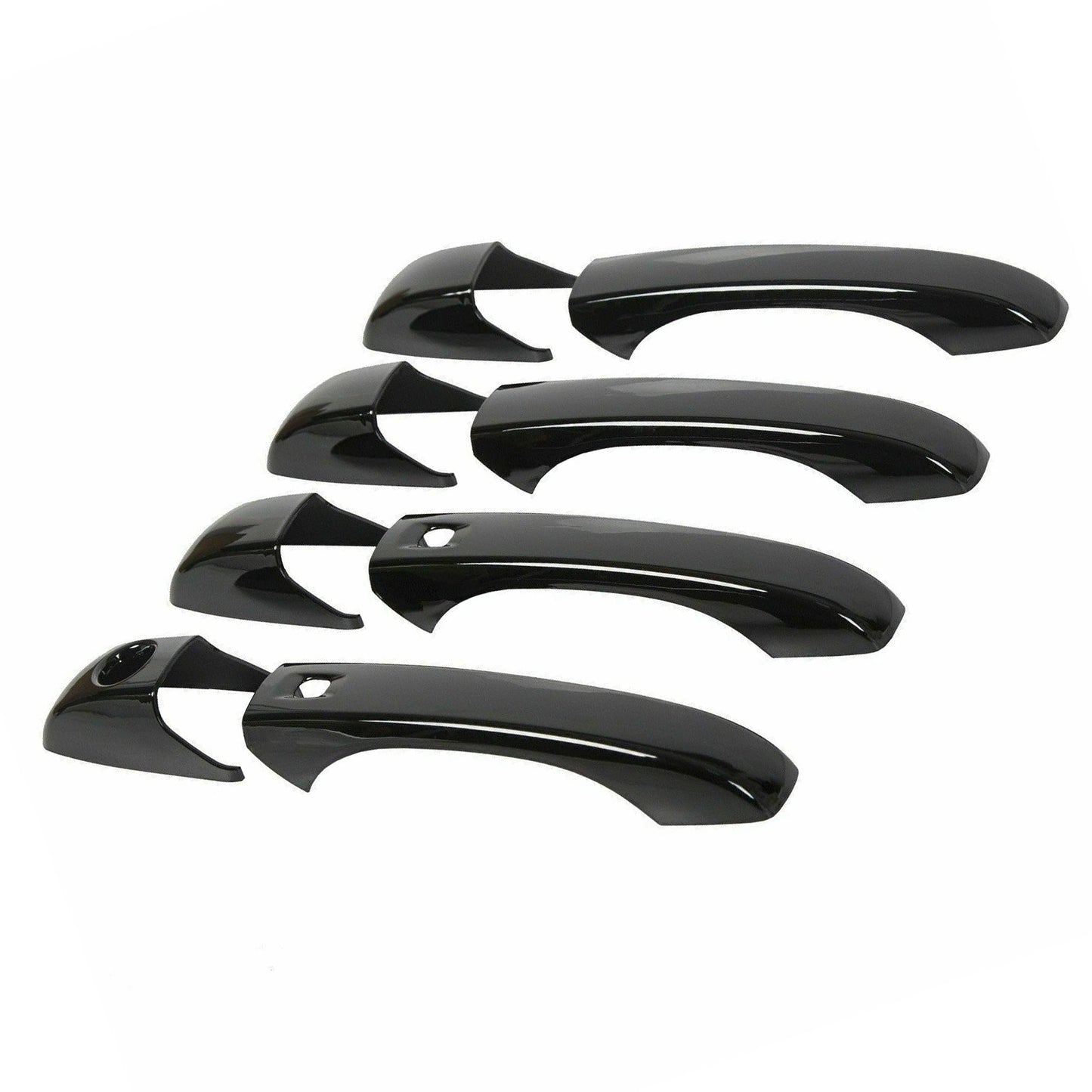 8x Exterior Door Handle Covers Trim Suitable For Jeep Grand Cherokee / Chrysler