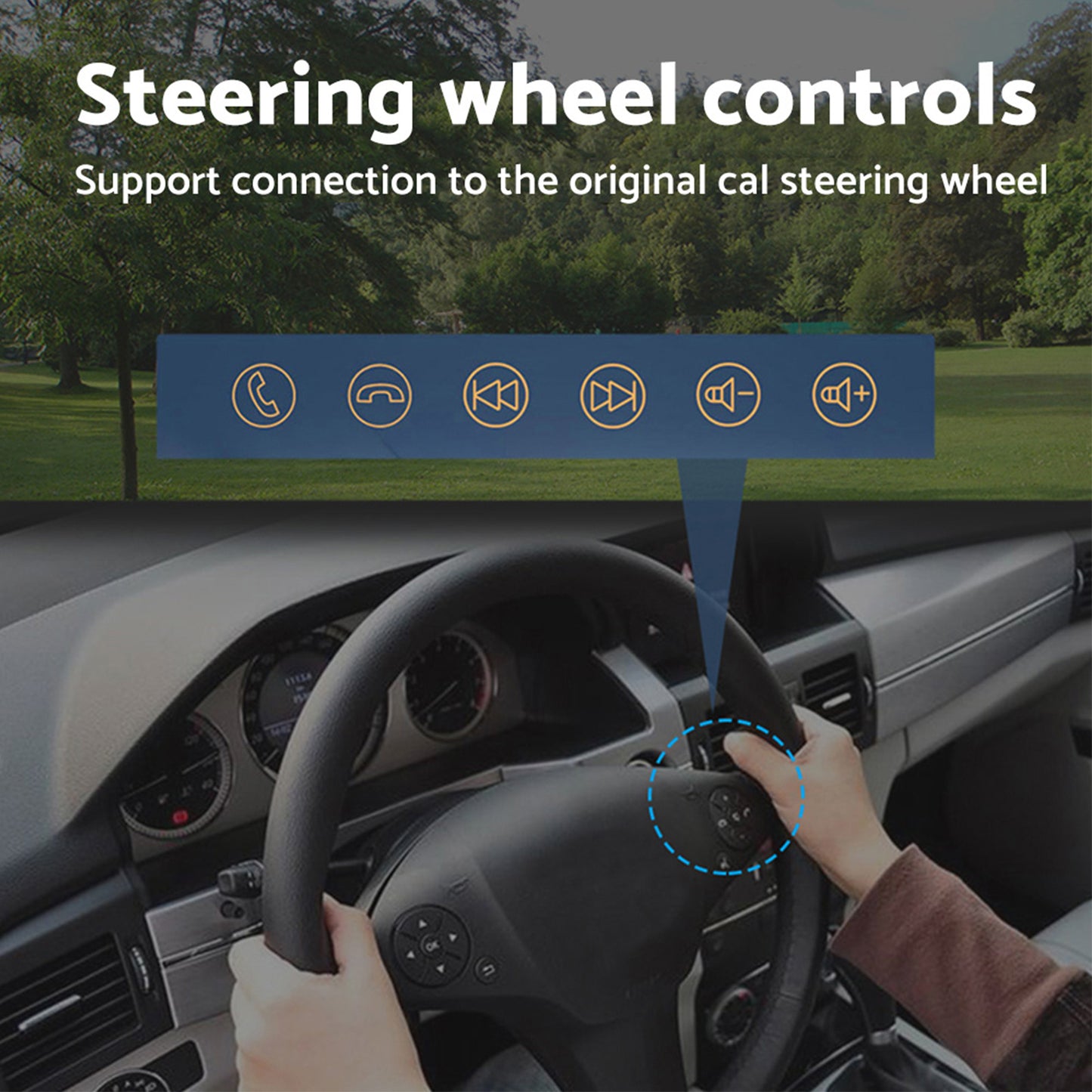 Android 13 Car Radio Wifi Stereo CarPlay Suitable for Toyota VIOS Yaris 07-12