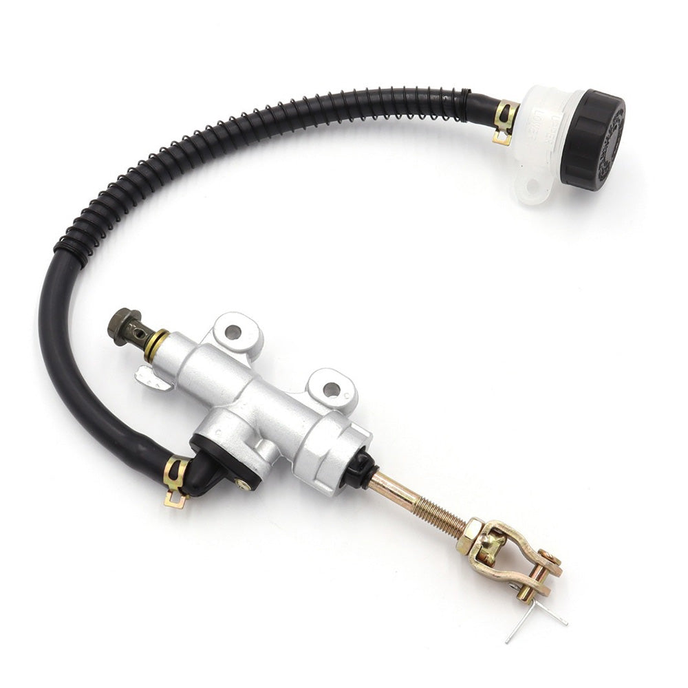 Rear Foot Brake Master Cylinder Pump Reservoir Suitable for Honda Yamaha Suzuki
