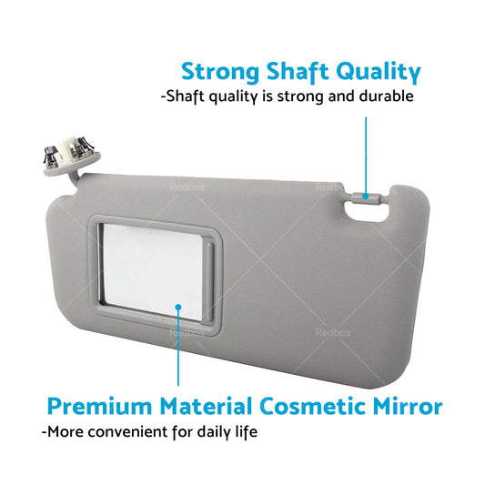 Left & Right Sun Visors Suitable For Toyota Kluger/Highlander 2008-2013 With Light