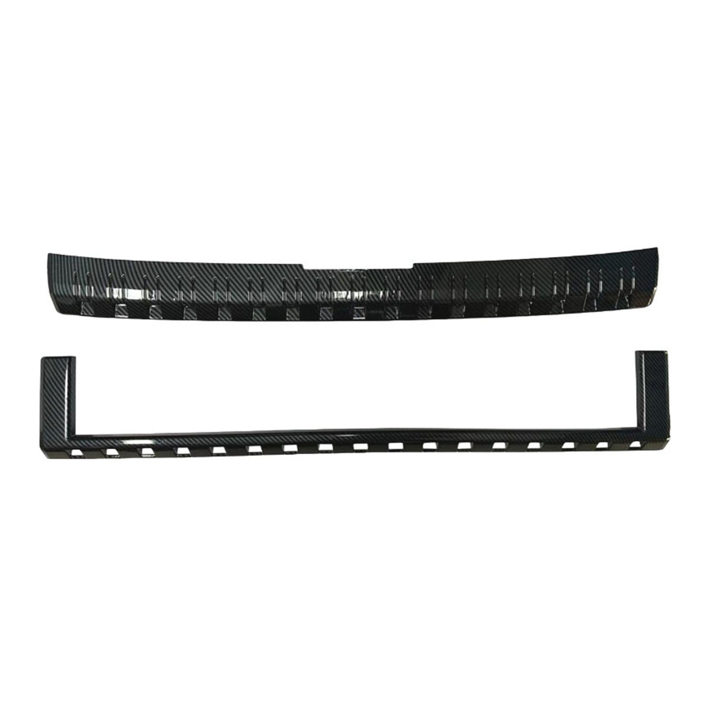 {{ Carbon Fiber Front Center Grille Cover Trim Suitablefor Toyota Prado LC250 2024+ }} - Buy Car Parts Online at {{ Kaka Auto Parts }}.