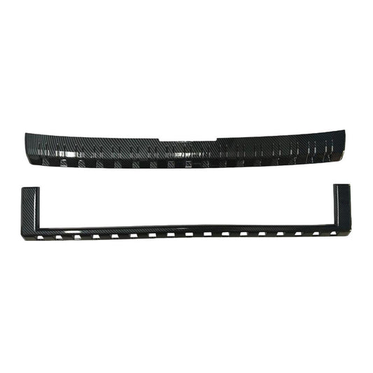 {{ Carbon Fiber Front Center Grille Cover Trim Suitablefor Toyota Prado LC250 2024+ }} - Buy Car Parts Online at {{ Kaka Auto Parts }}.