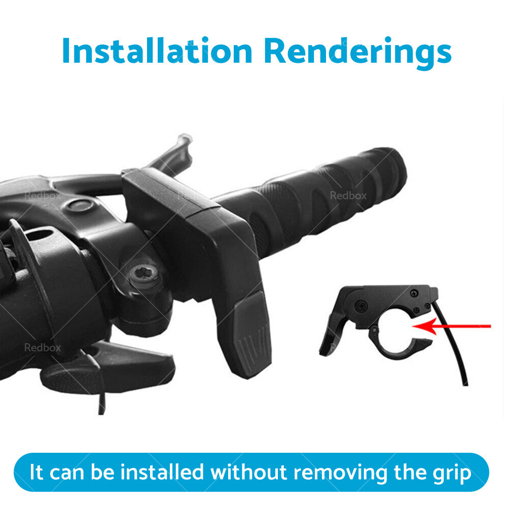 {{ Electric Bicycle EBike Left Right Universal Thumb Throttle Speed Control-24-72V }} - Buy Car Parts Online at {{ Kaka Auto Parts }}.