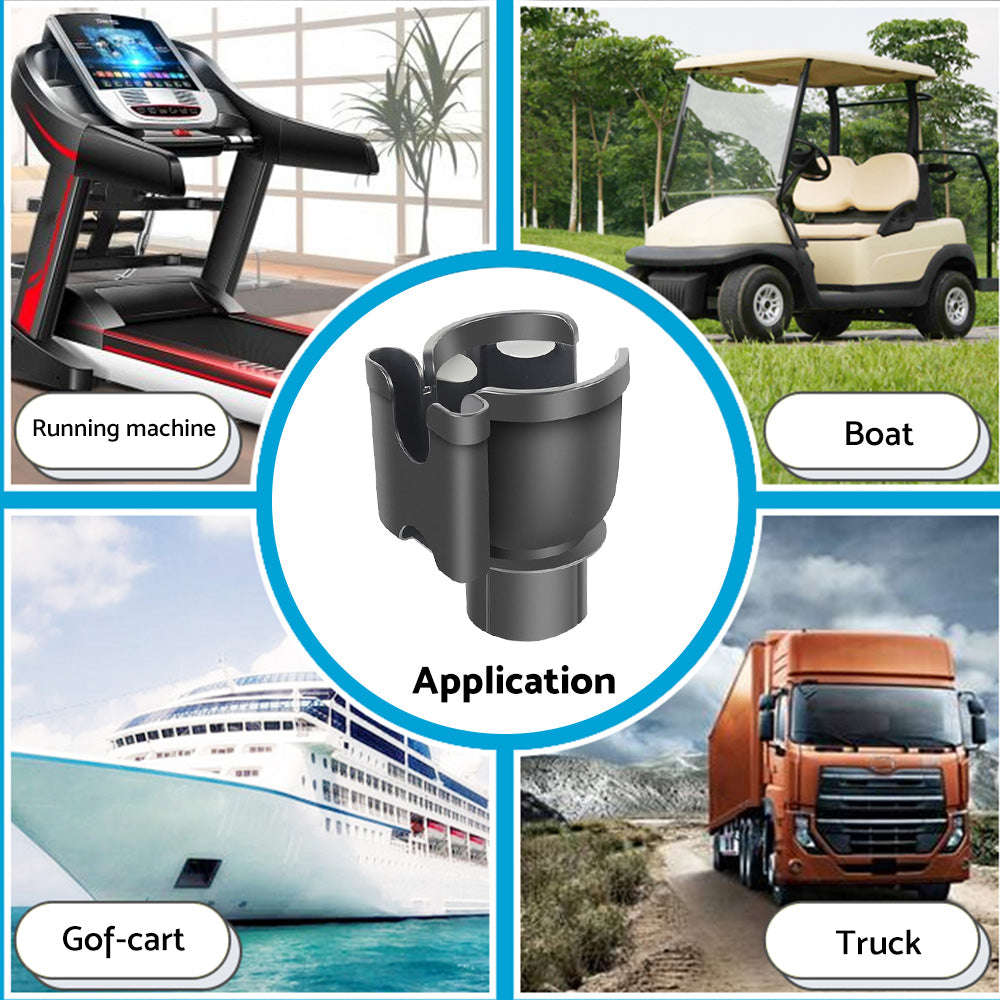 360° Angle Adjustable Expander Car Seat Cup Holder Suitable For Water Bottle & Phone Storage