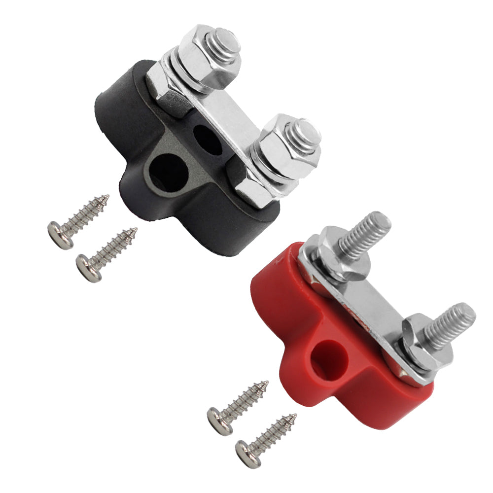 Bus Bar Power Terminal Blocks Suitable For M6 Negative & M8 Positive Power Distribution Studs