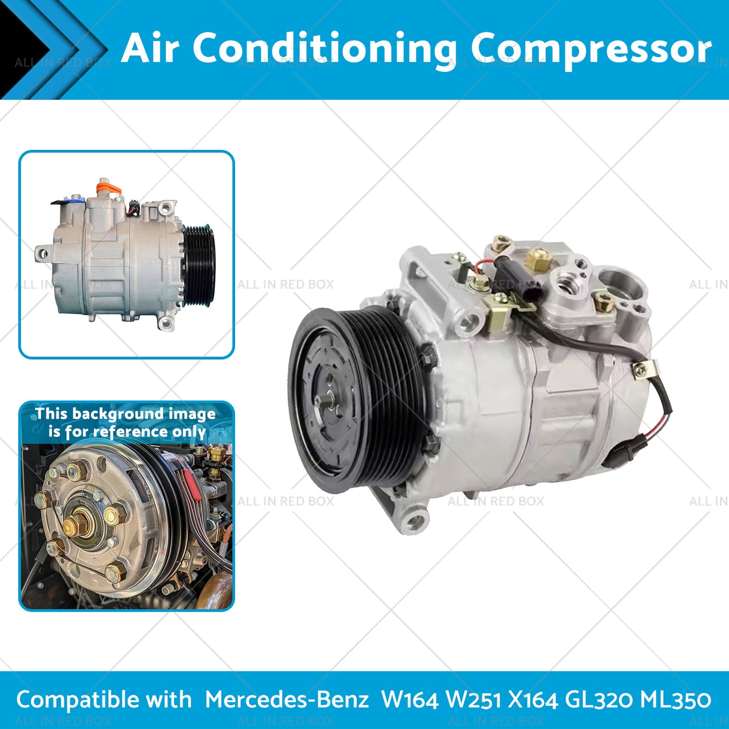 {{ Air Conditioning Compressor Suitable for Mercedes-Benz GL320 W164 W251 X164 }} - Buy Car Parts Online at {{ Kaka Auto Parts }}.