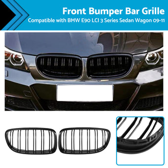 compare product Suitable For BMW E90 LCI 3 Series Sedan Wagon 09-11 Front Kidney Grill Grille