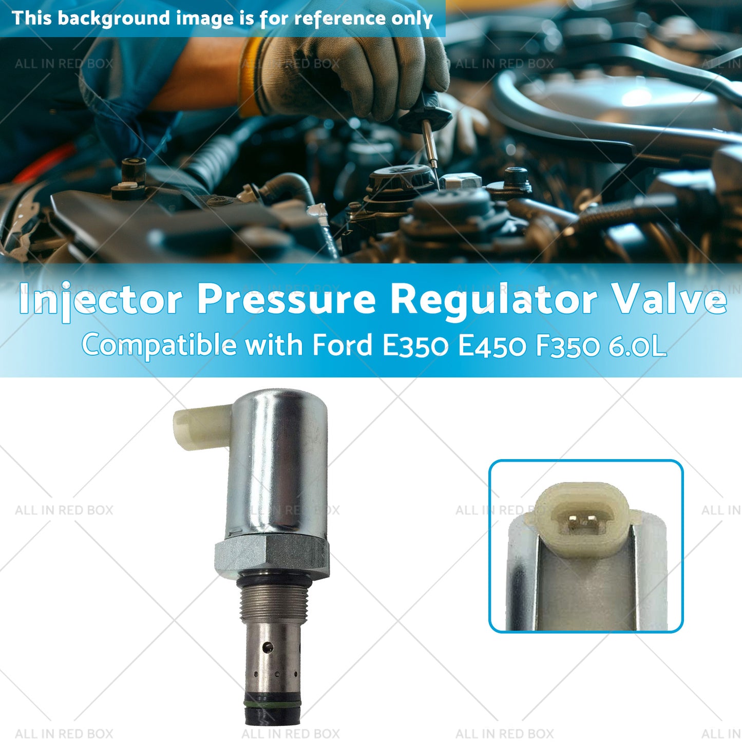 {{ Injector Pressure Regulator Valve Suitable for 03-10 Ford E350 E450 F350 6. 0L }} - Buy Car Parts Online at {{ Kaka Auto Parts }}.