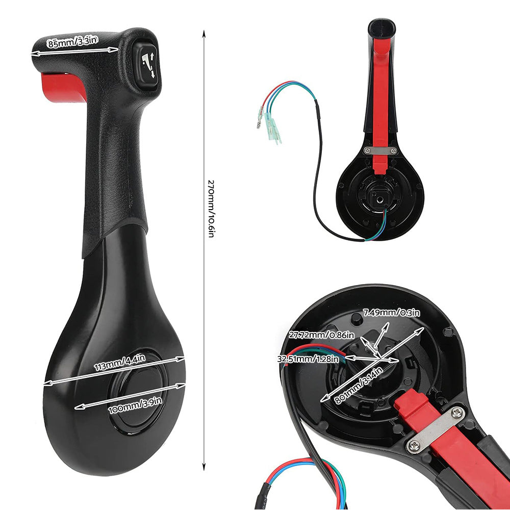 {{ Outboard Trim Tilt Handle Remote Control Box Throttle Shift Lever 881148T03 }} - Buy Car Parts Online at {{ Kaka Auto Parts }}.