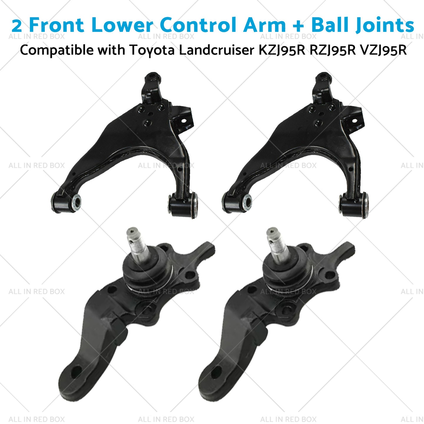 {{ 2 Lower Control ArmBall Joint Suitable for 96-03 Toyota Landcruiser KZJ95R }} - Buy Car Parts Online at {{ Kaka Auto Parts }}.