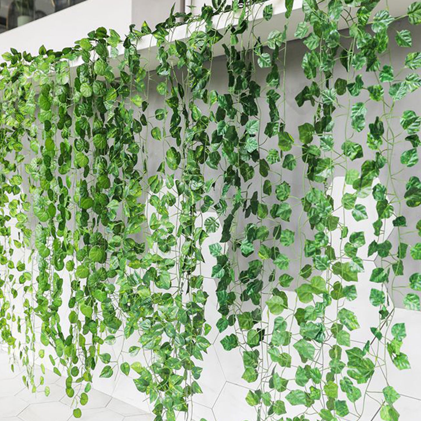 {{ 12x2M Green Plastic Leaf Foliage Artificial Ivy Suitable For Decorating Homes 12x2M Green Plastic Leaves }} - Buy Car Parts Online at {{ Kaka Auto Parts }}.