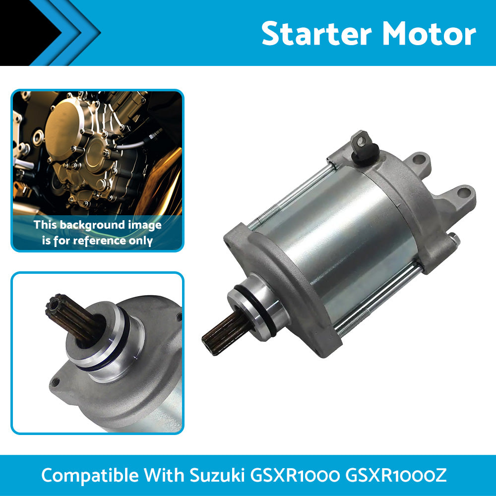{{ Starter Suitable For Suzuki GSXR1000 2001-2008 GSXR1000Z Limited 2003 Replica 04 }} - Buy Car Parts Online at {{ Kaka Auto Parts }}.